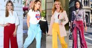 Z czym nosić spodnie szwedy - 5 stylizacji gwiazd