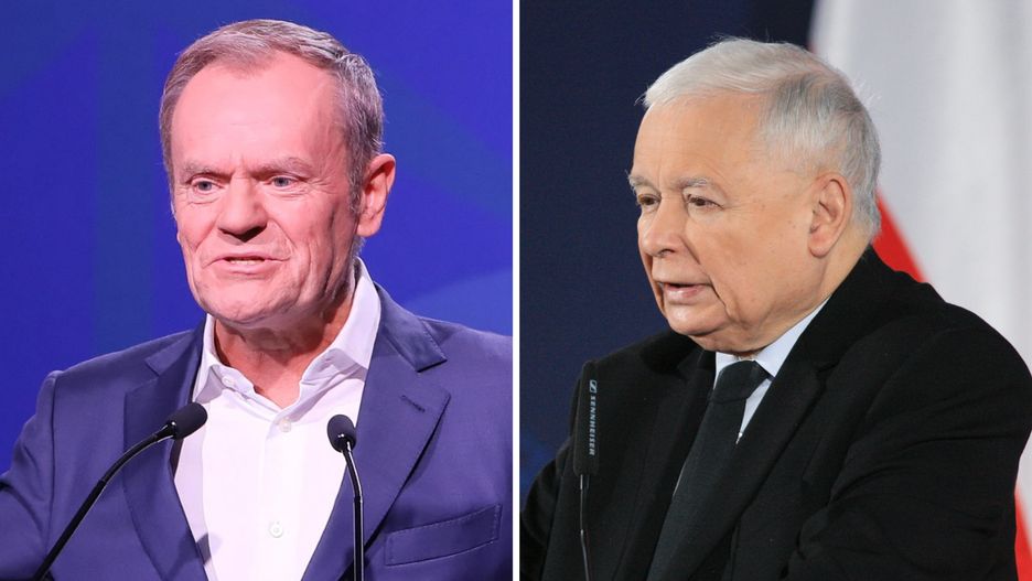 Tusk i Kaczyński