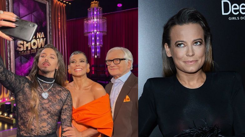 Anna Mucha na planie nowego show TVN-u