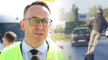 Pędził 100 km/h na hulajnodze. Minister reaguje