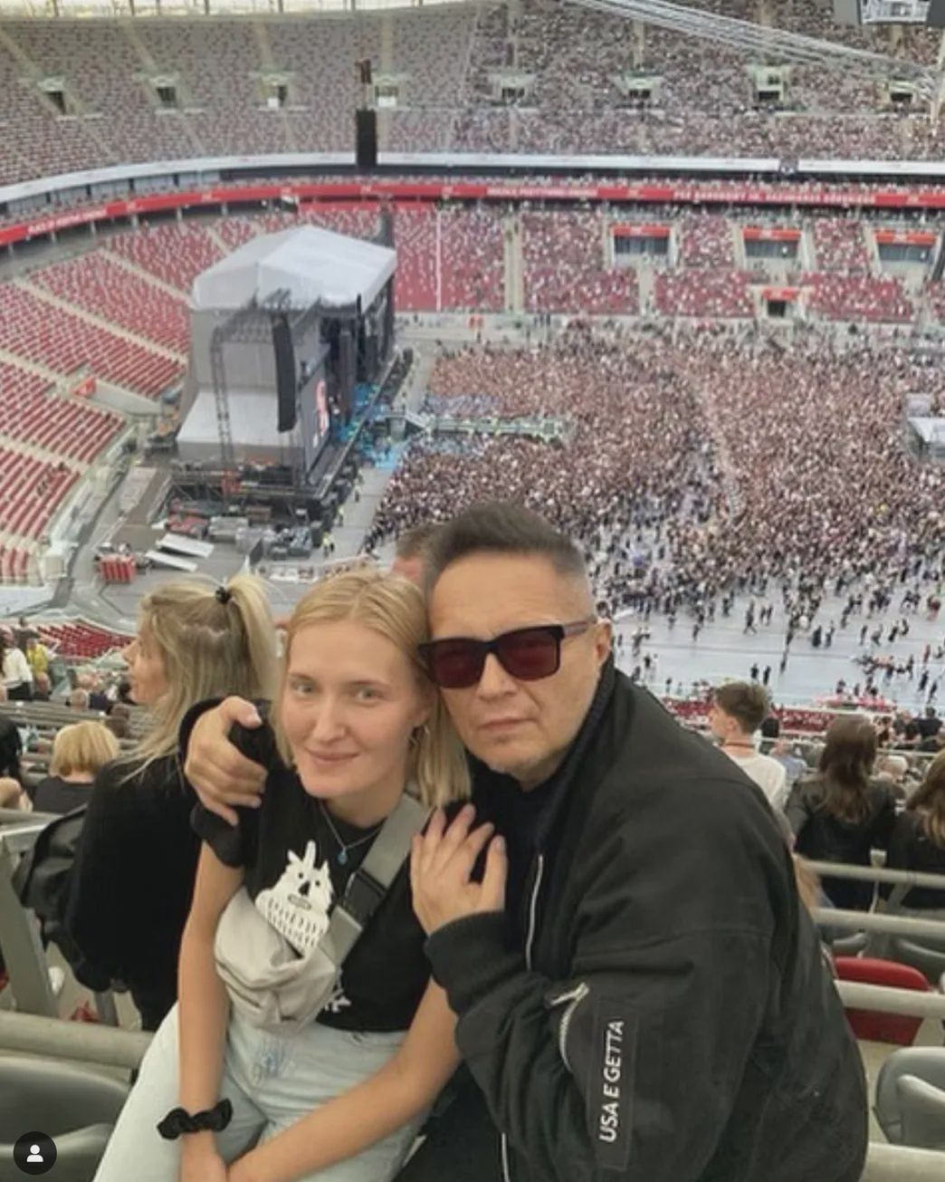 Muniek Staszczyk z córką