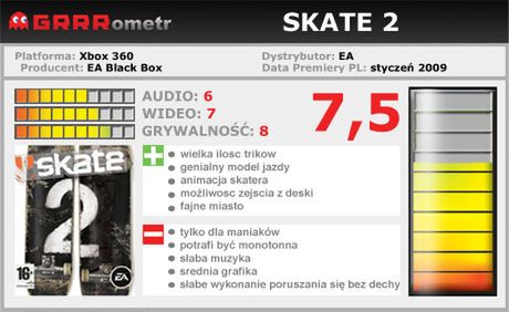 GRRRecenzja Skate 2 - gra jak cebula 6