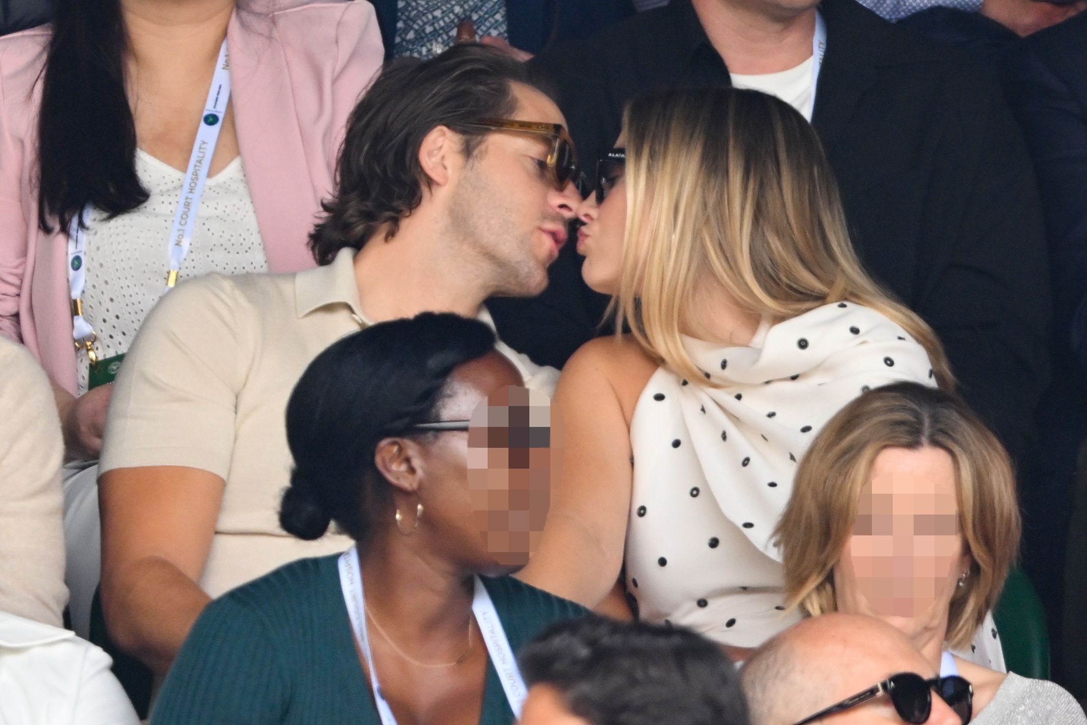 Margot Robbie z ukochanym na Wimbledonie