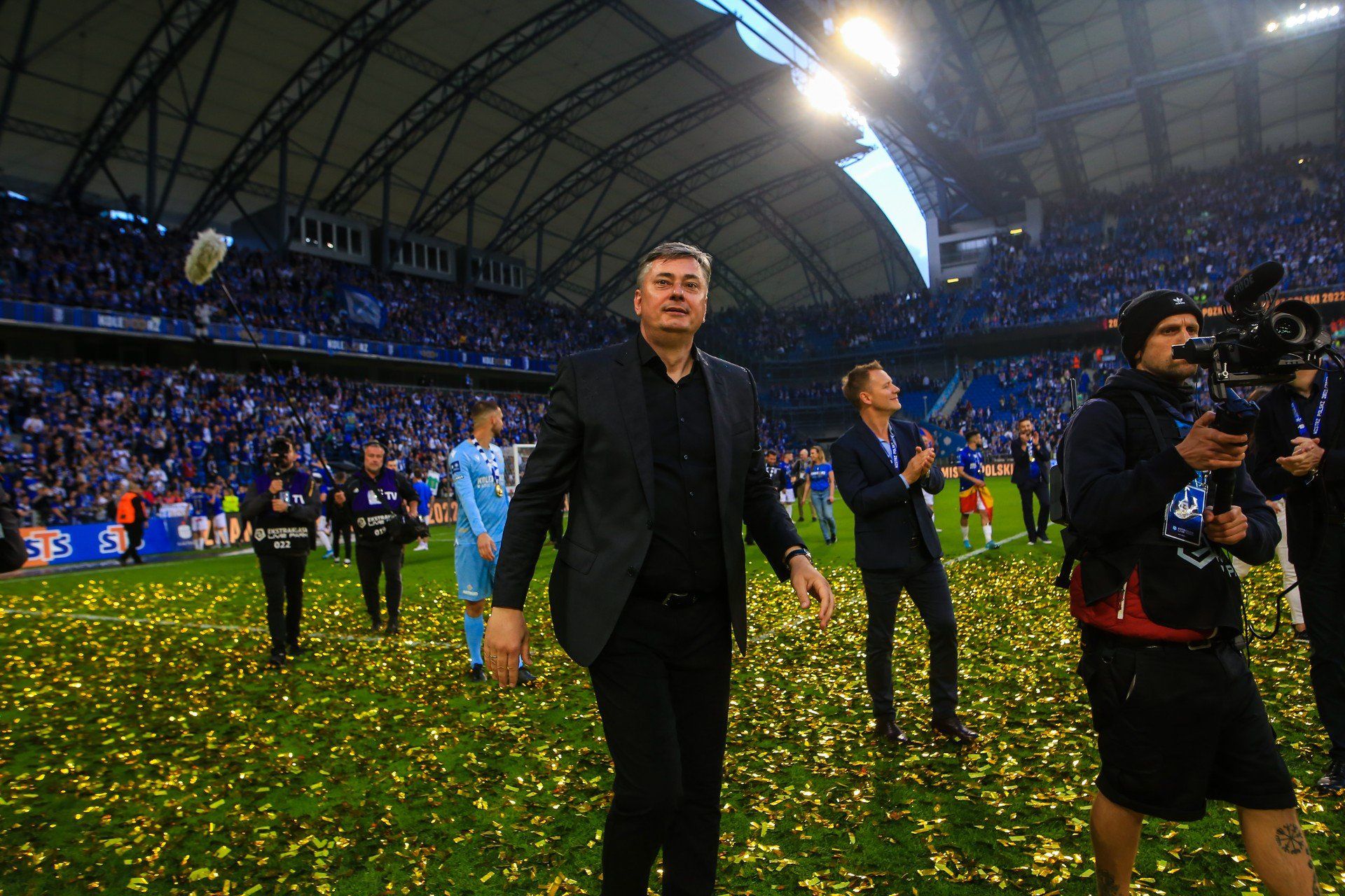 LECH POZNAN - ZAGLEBIE LUBIN , MISTRZOSTWO POLSKI , MISTRZ POLSKI