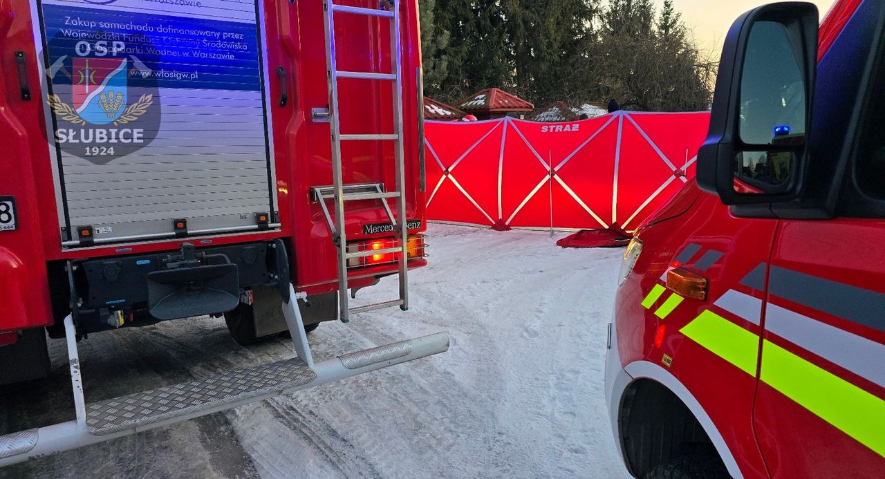 Akcja ratunkowa w Studzieńcu. Strażacy i ratownicy walczyli o życie mężczyzny!