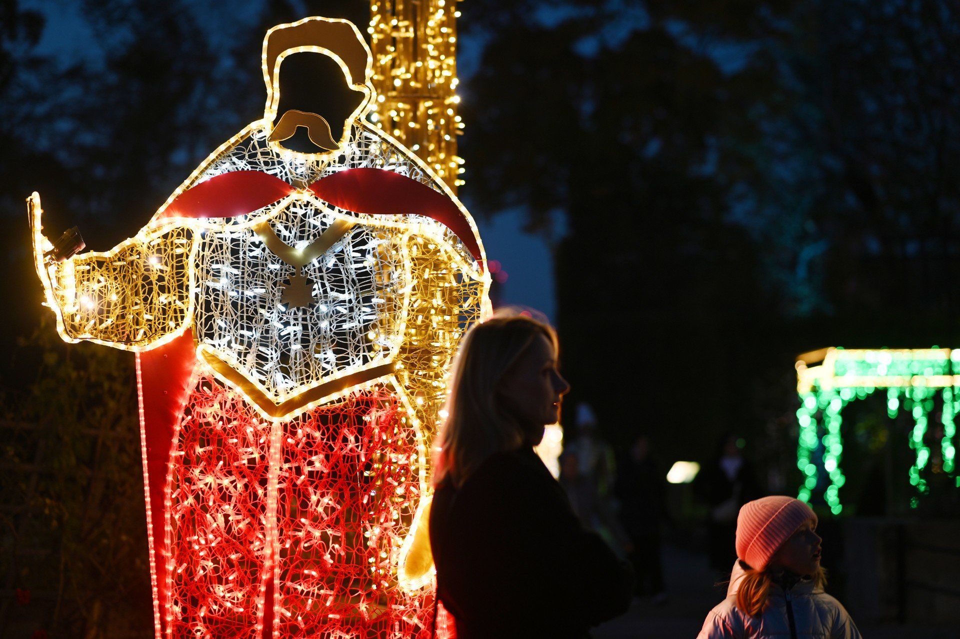 Królewski Ogród Świateł w Wilanowie w 2024.