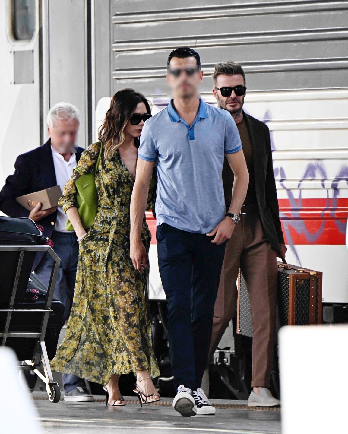 Victoria i David Beckhamowie w Wenecji