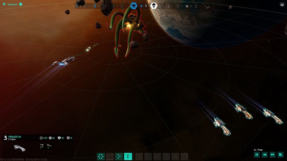 Master of Orion: Conquer the Stars - bitwa w czasie rzeczywistym