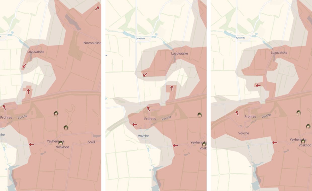 Zdjęcia przedstawiają kolejno dni: 23.07 / 24.07 / 25.07. 