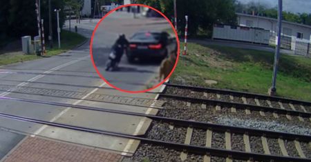 Radomsko: Pijany 68-latek na skuterze wjechał w BMW