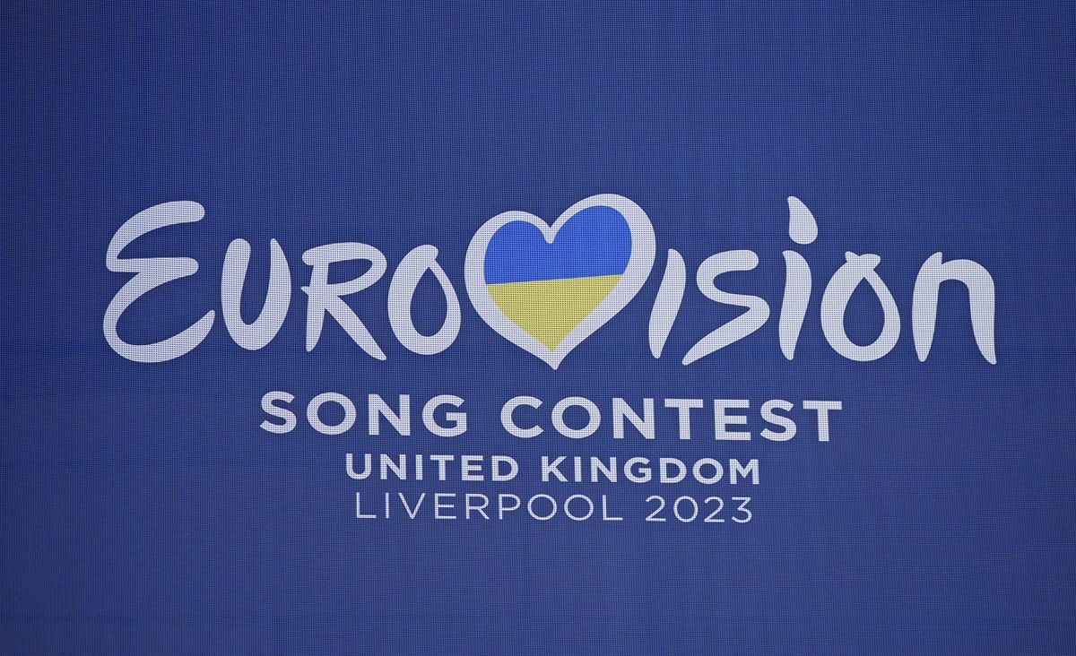 Організатори «Євробачення - 2023» представили логотип та слоган конкурсу (Photo by Peter Byrne/PA Images via Getty Images)