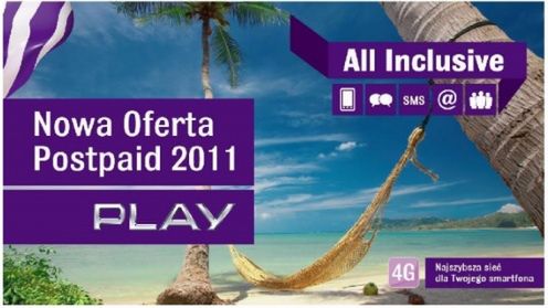 PLAY - Taryfy All Inclusive z nielimitowanym dostępem do Internetu