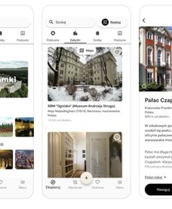 Перший додаток туристичних маршрутів у Польщі