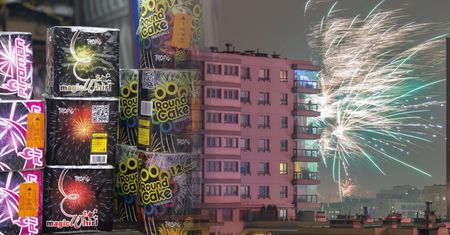 Nawet 5 tys. zł kary. Beztroskie odpalanie fajerwerków w Sylwestra to mit
