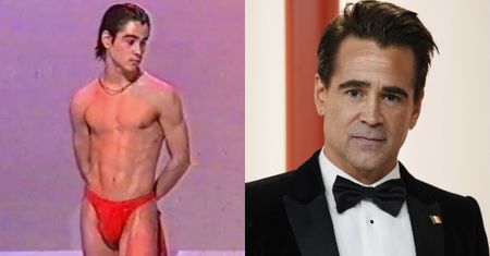 18-letni Colin Farrell prezentuje STRINGI w irlandzkiej telewizji. Tak wyglądały początki jego kariery