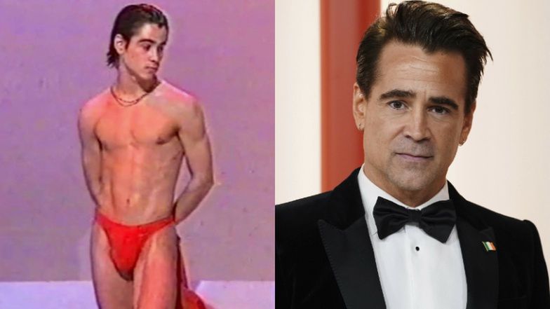 18-letni Colin Farrell prezentuje STRINGI w irlandzkiej telewizji. Tak wyglądały początki jego kariery