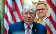 "Nikogo nie obraził". Duda o słowach Trumpa