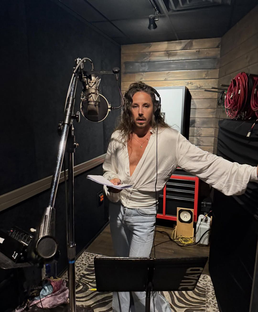 Michał Szpak w studio