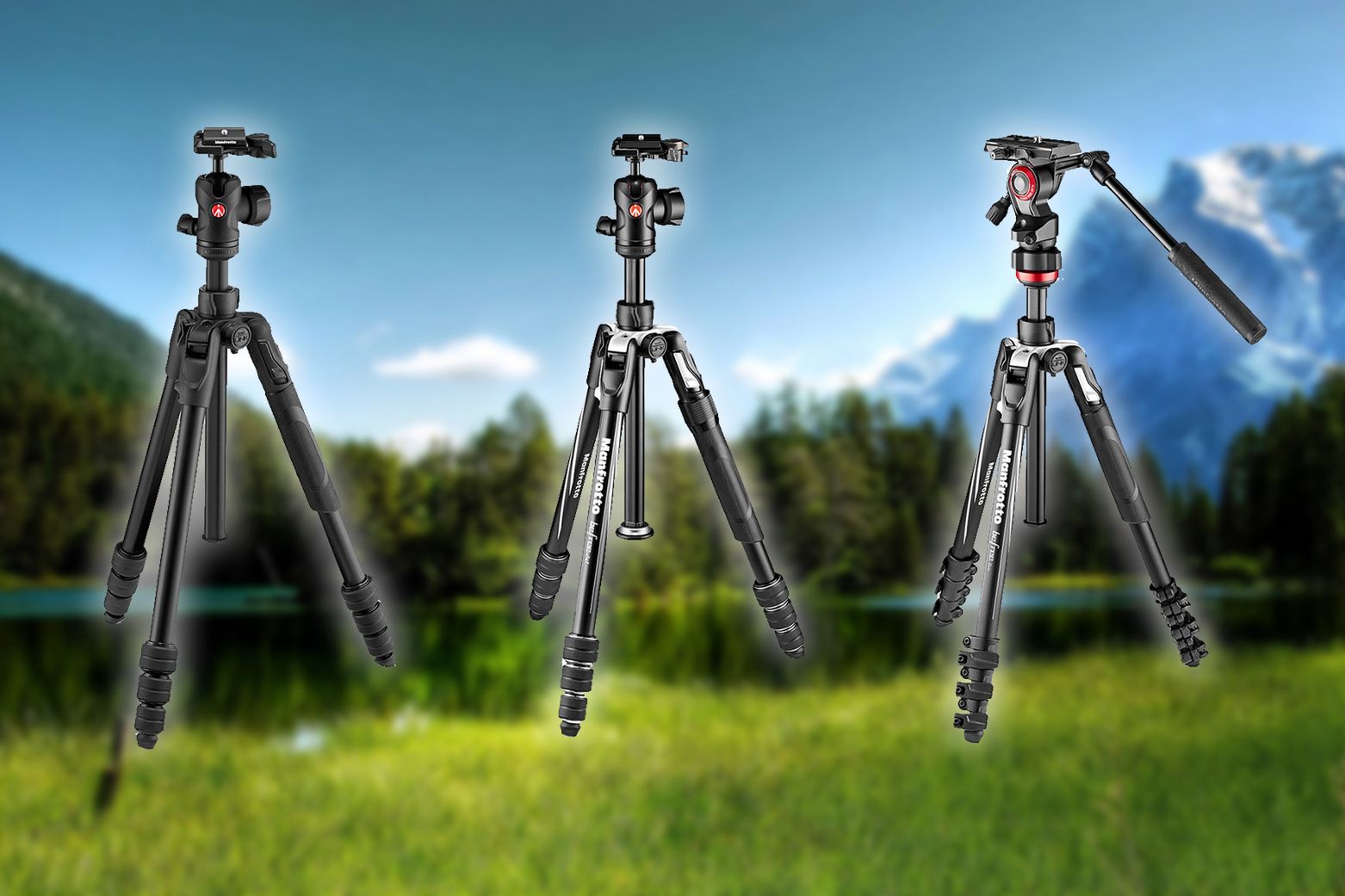 Manfrotto prezentuje 3 nowe statywy dla podróżników z linii Befree 1