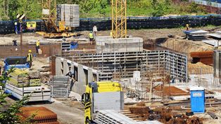 Nowe osiedle w Czeladzi rośnie jak na drożdżach, mury pną się już do góry. Na początek powstanie ponad 140 mieszkań