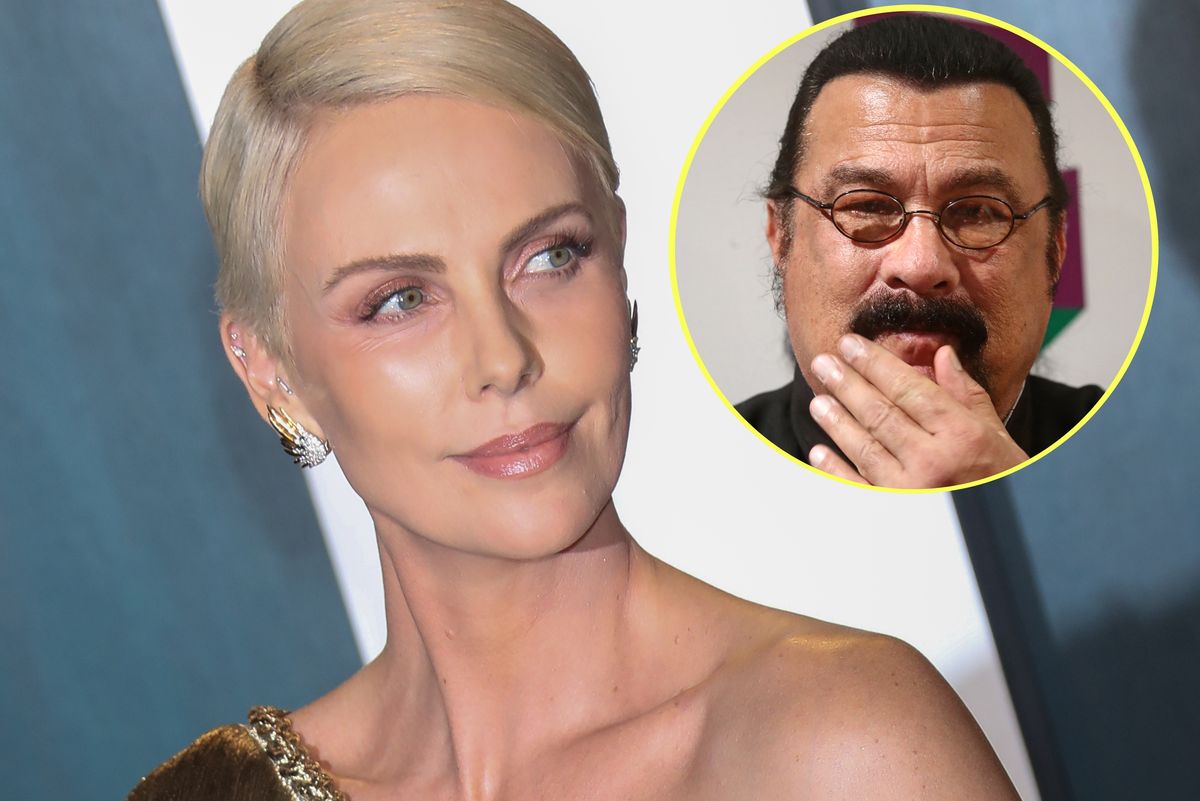 Charlize Theron w ostrych słowach o Stevenie Seagalu: "Ma niesamowitą nadwagę"