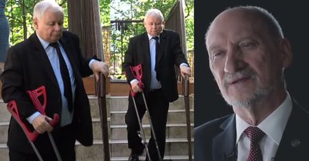 Macierewicz o zdrowiu Kaczyńskiego: "Twardo trzyma lejce w ręce. MA SIĘ DOBRZE"