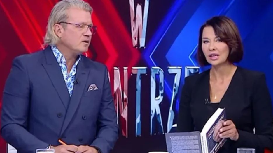 Jarosław Jakimowicz prowadził z Anną Popek program "W kontrze"
