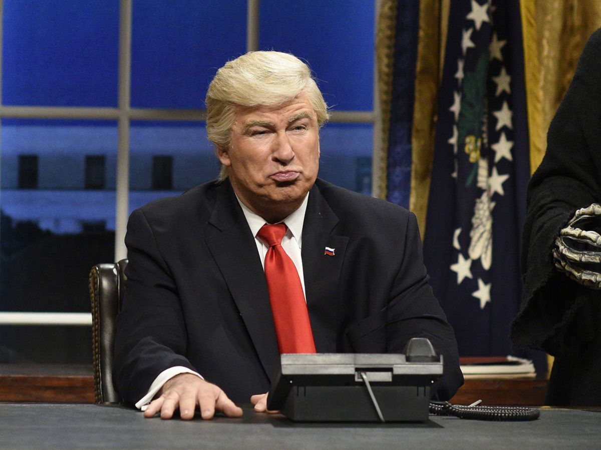 Alec Baldwin jako Donald Trump