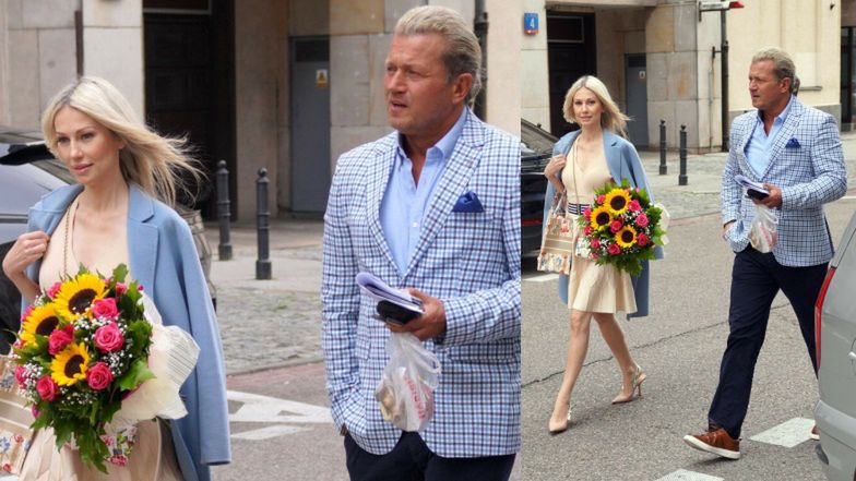 Magdalena Ogórek i Jarosław Jakimowicz