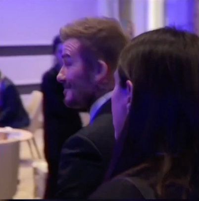 David Beckam ucieka od dziennikarzy