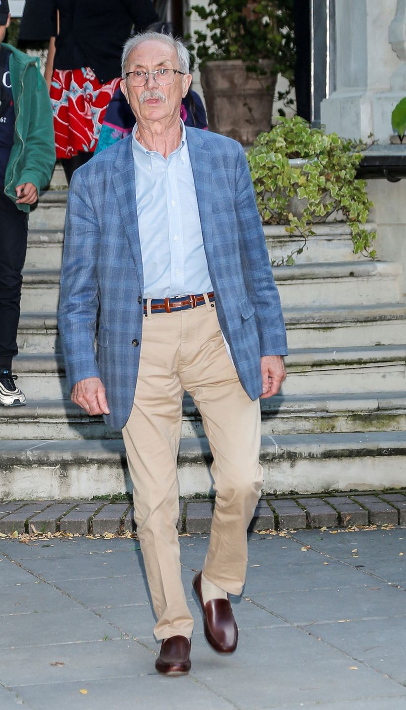 Stanisław Kostrzewski zachwyca się wnuczkiem Heniem