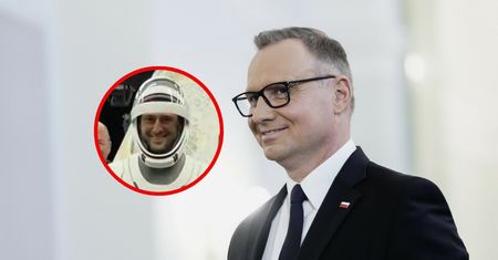 Duda gratuluje Sławoszowi. "Witamy z powrotem na Ziemi"