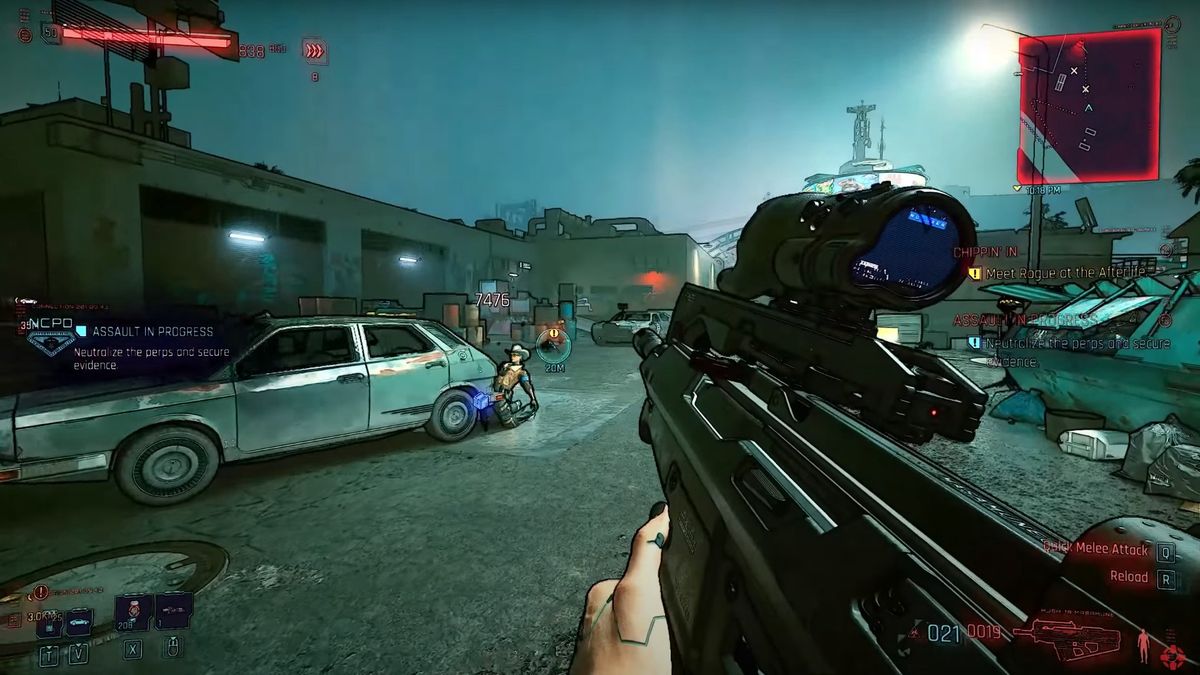 Borderlandfy2077 Cyberpunk 2077 Borderlands