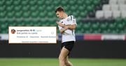 "Ten mecz się nie liczy". Szpilka wbita w piłkarza Legii Warszawa