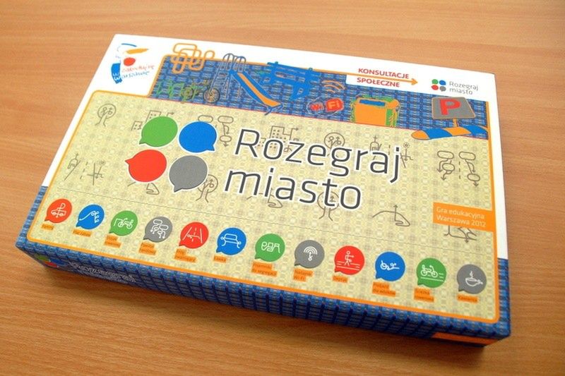 "Rozegraj miasto" - nowa gra planszowa