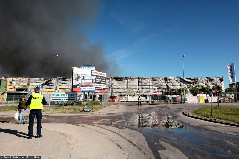 Pożar hali przy Marywilskiej, 12 maja 2024 roku