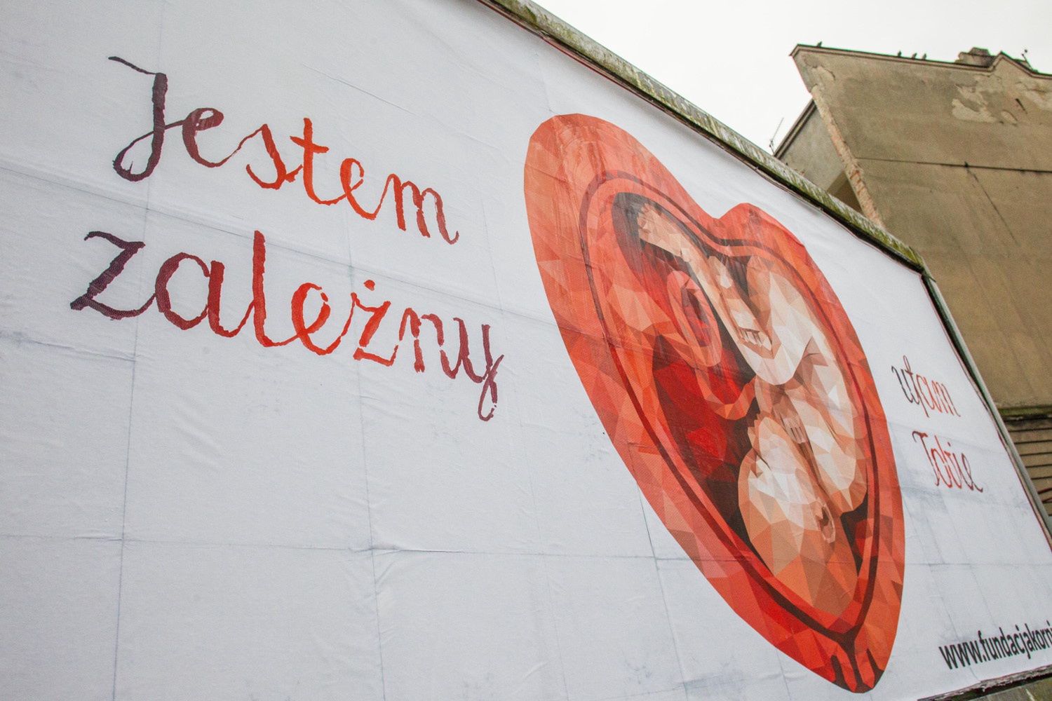 Plakaty antyaborcyjne Fundacji Nasze Dzieci