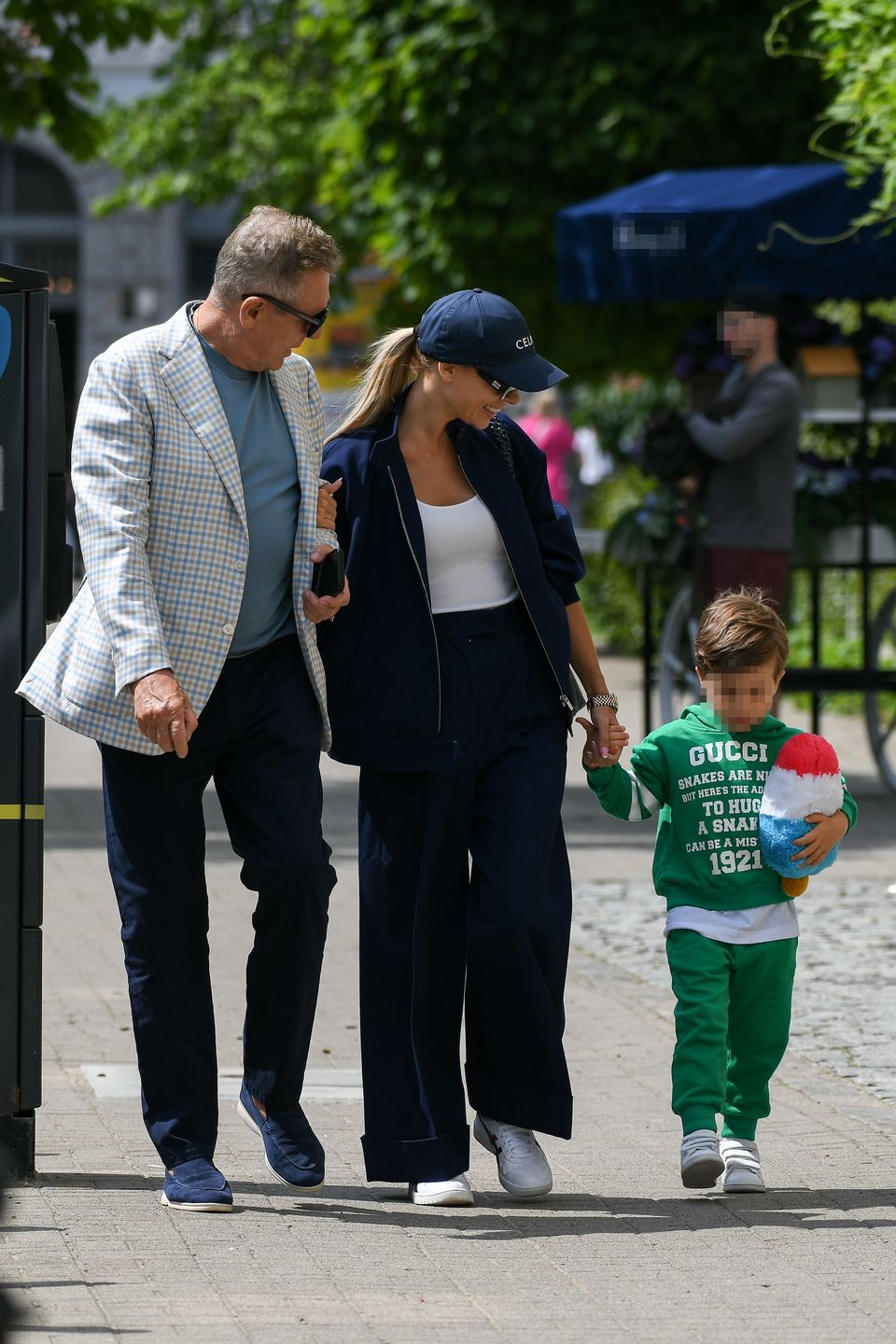 Izabela Janachowska na luksusowym lunchu z rodziną