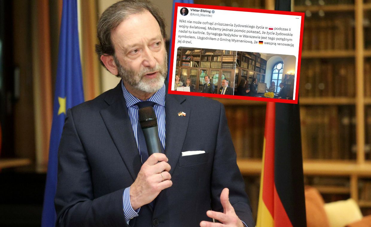 Ambasador Niemiec w Polsce wywołał burzę. "A kto je zniszczył?"