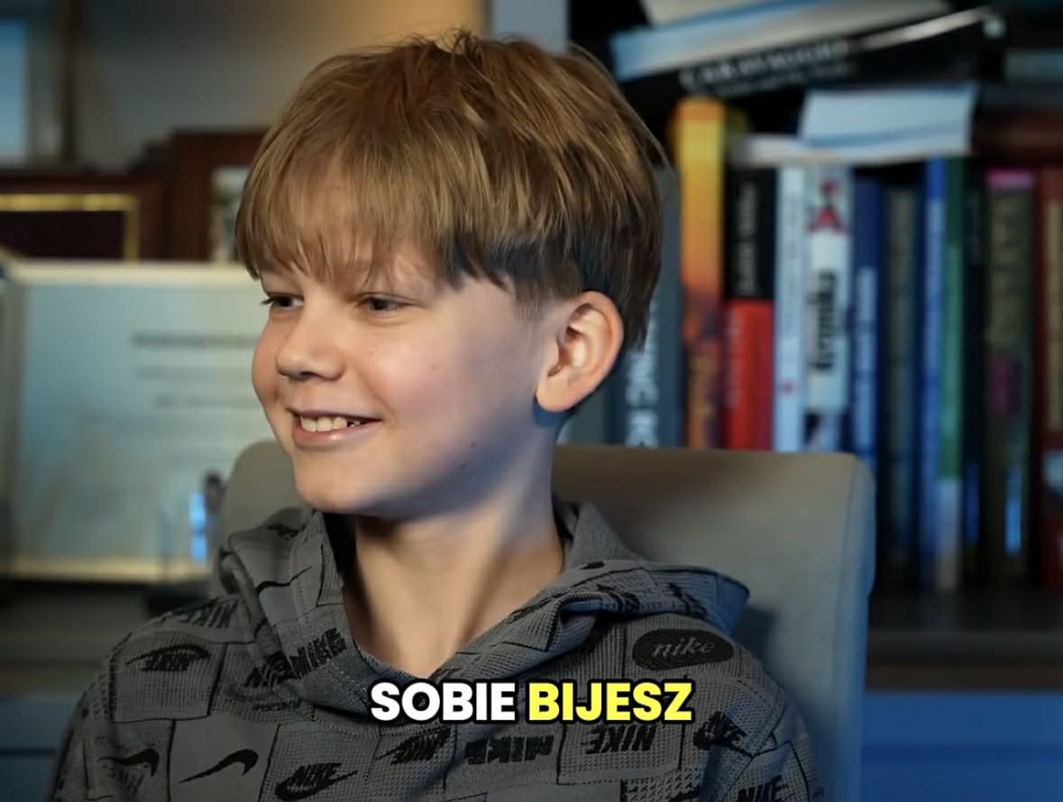 Cezary Pazura pokazał 13-letniego syna