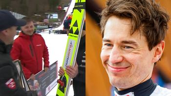 Kamil Stoch kończy karierę. Adam Małysz spełnił MARZENIE skoczka i wręczył mu wyjątkowy prezent. Miło? (WIDEO)