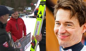Kamil Stoch kończy karierę. Adam Małysz spełnił MARZENIE skoczka i wręczył mu wyjątkowy prezent. Miło? (WIDEO)