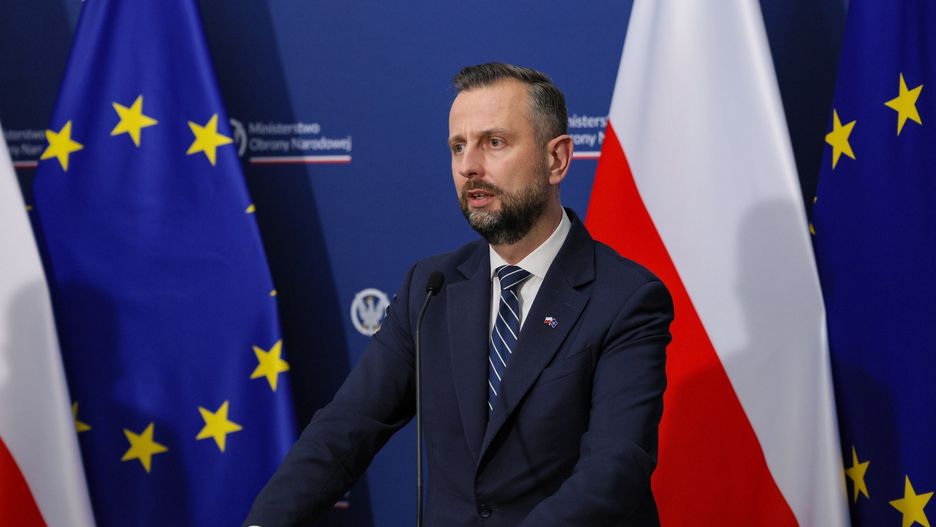 W�adys�aw Kosiniak-Kamysz
Warszawa, 29.09.2025. Wicepremier, minister obrony narodowej W�adys�aw Kosiniak-Kamysz podczas wsp�lnej konferencji prasowej z unijnym komisarzem ds. obrony i przestrzeni kosmicznej Andriusiem Kubiliusem, po spotkaniu w siedzibie MON w Warszawie, 29 bm. (mr) PAP/Pawe� Supernak
Pawe� Supernak
dyplomacja, Ministerstwo Obrony Narodowej, MON, polityk, polityka, spotkanie