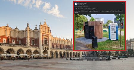 Najsłynniejsze WC w Polsce jest w Krakowie. Internauci pękają ze śmiechu