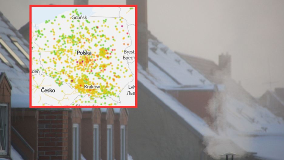 Jakość powietrza 12 stycznia. Gdzie jest smog?