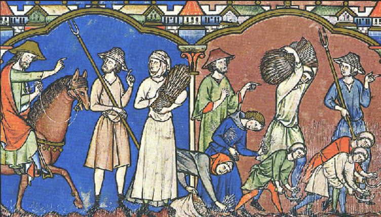 Z czasem mieszkańcy średniowiecznej Europu stawali się znów coraz niżsi