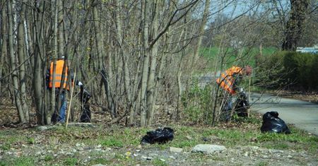 Legnica. Wielkie sprzątanie miasta. Za pracę wzięli się bezrobotni