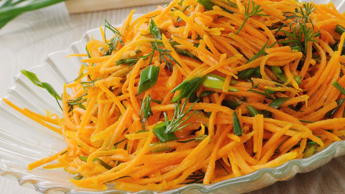 Surówka z marchewki.