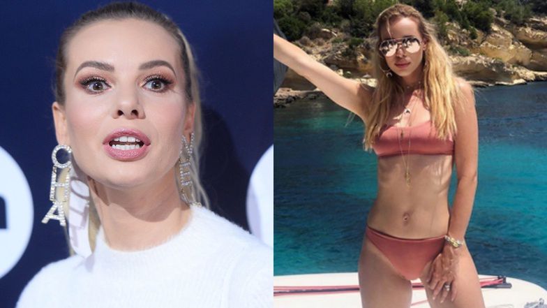 Izabela Janachowska chwali się płaskim brzuchem 