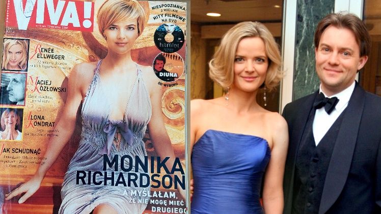 Monika Richardson rozpływała się nad drugim małżeństwem 